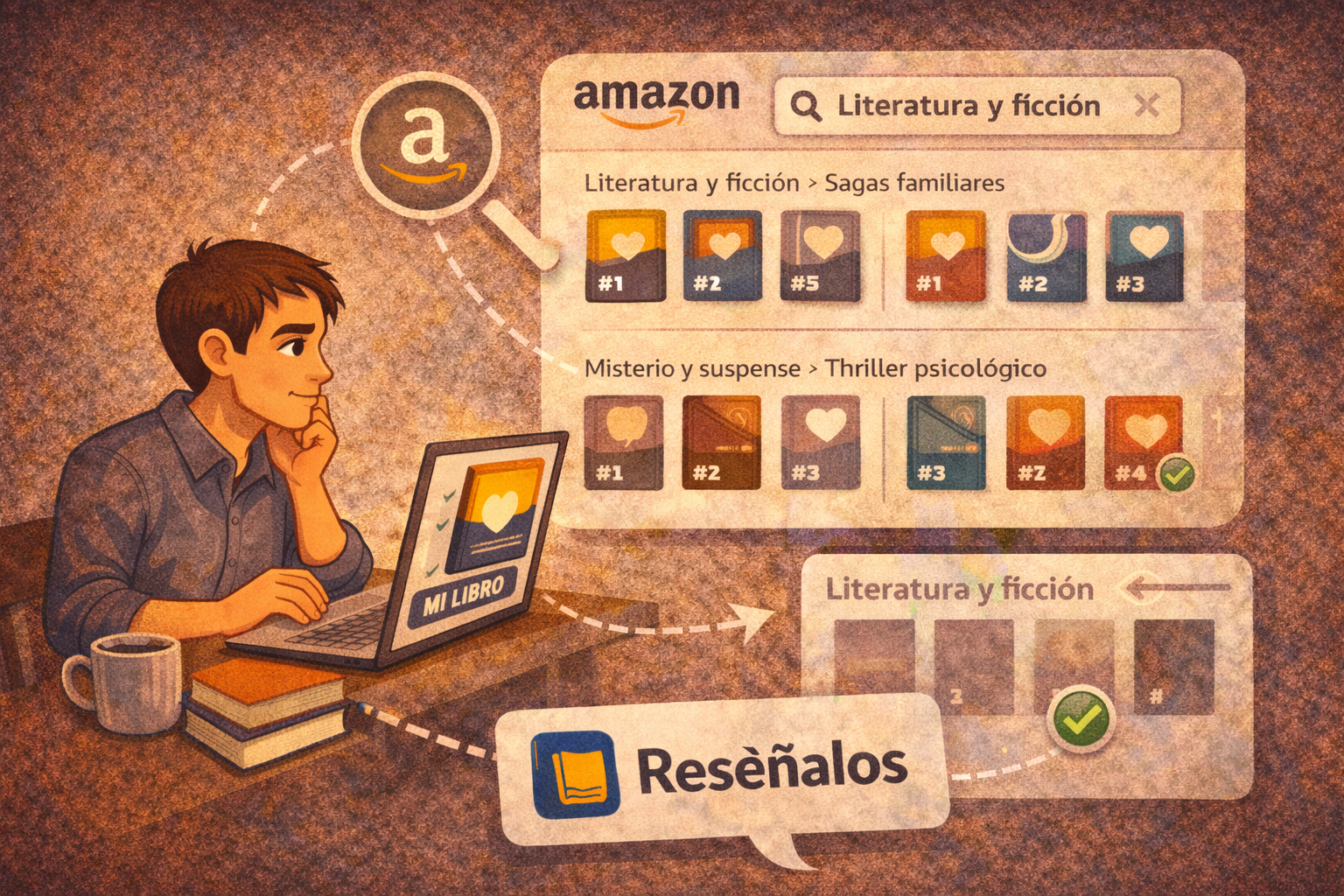 Cómo categorizar correctamente tu libro en Amazon para ganar visibilidad real